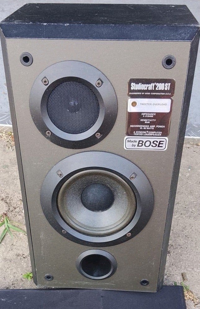 Studiocraft by Bose ML2 (BLK) Luidsprekers - Vintage Boxen, Ophalen, Gebruikt, Stereo speakers, Bose