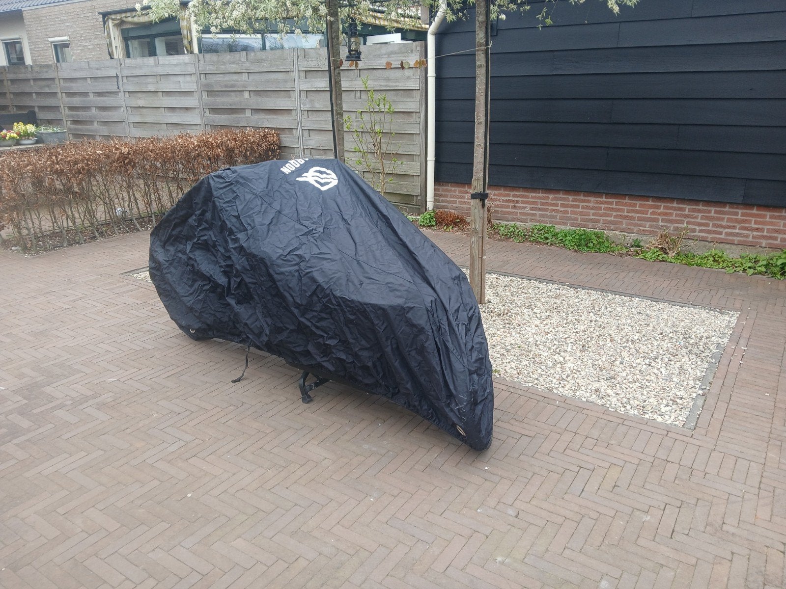Carqon bakfiets hoes, Fietsen en Brommers, Fietsen | Bakfietsen, Ophalen of Verzenden, Zo goed als nieuw, 2 kinderen