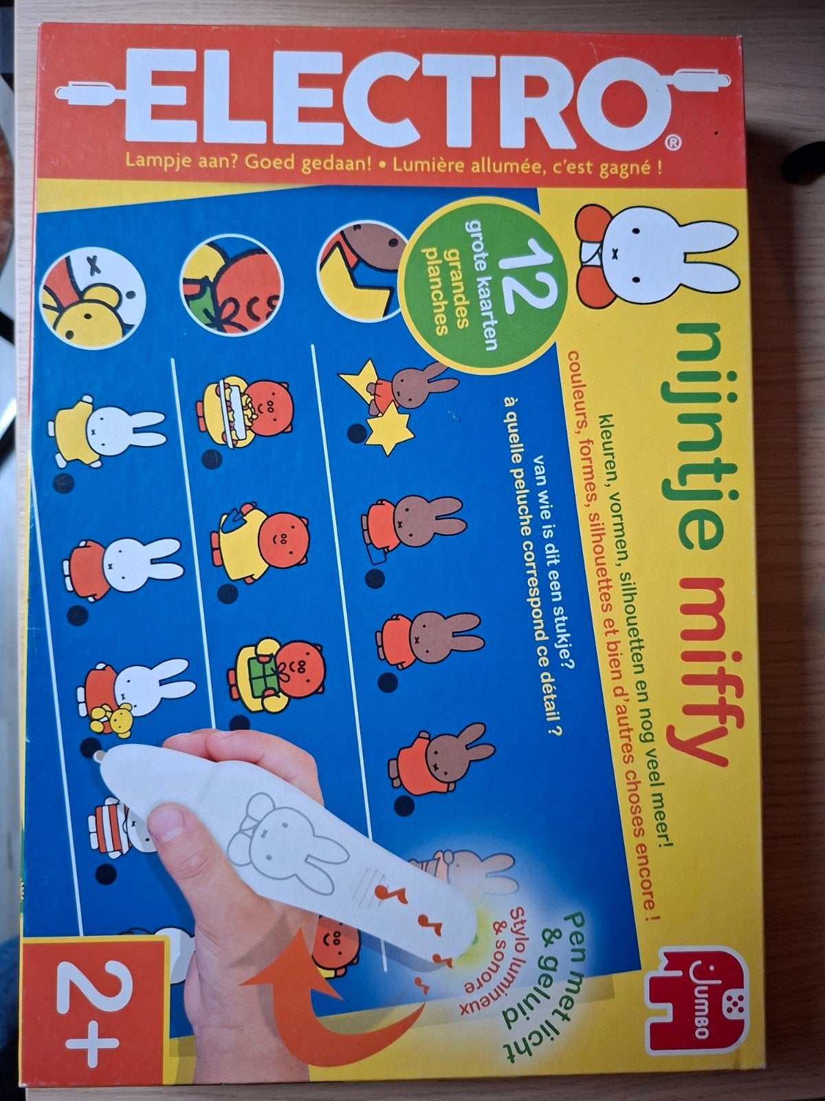 Jumbo Electro Nijntje Miffy Educatief Spel mt Licht & Geluid, Ophalen of Verzenden, Zo goed als nieuw, Taal en Lezen, Met licht