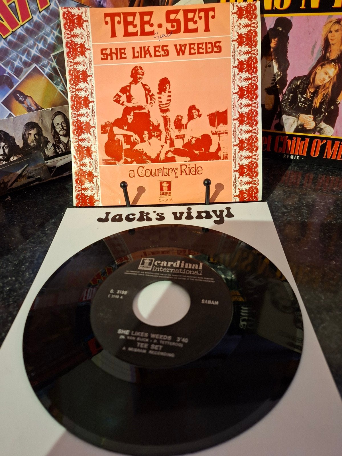 Tee-Set - She Likes Weeds / A Country Ride 1970, Cd's en Dvd's, Vinyl | Pop, Gebruikt, Originele persing, 7 inch, Ophalen of Verzenden
