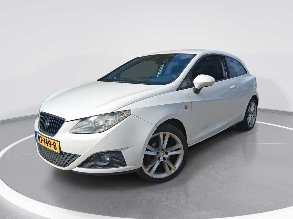 SEAT Ibiza SC 1.6 Style 2009 | RT-149-B, Auto's, Seat, Bedrijf, Ibiza, Benzine, Euro 4, C, MPV, Handgeschakeld, Geïmporteerd, Wit