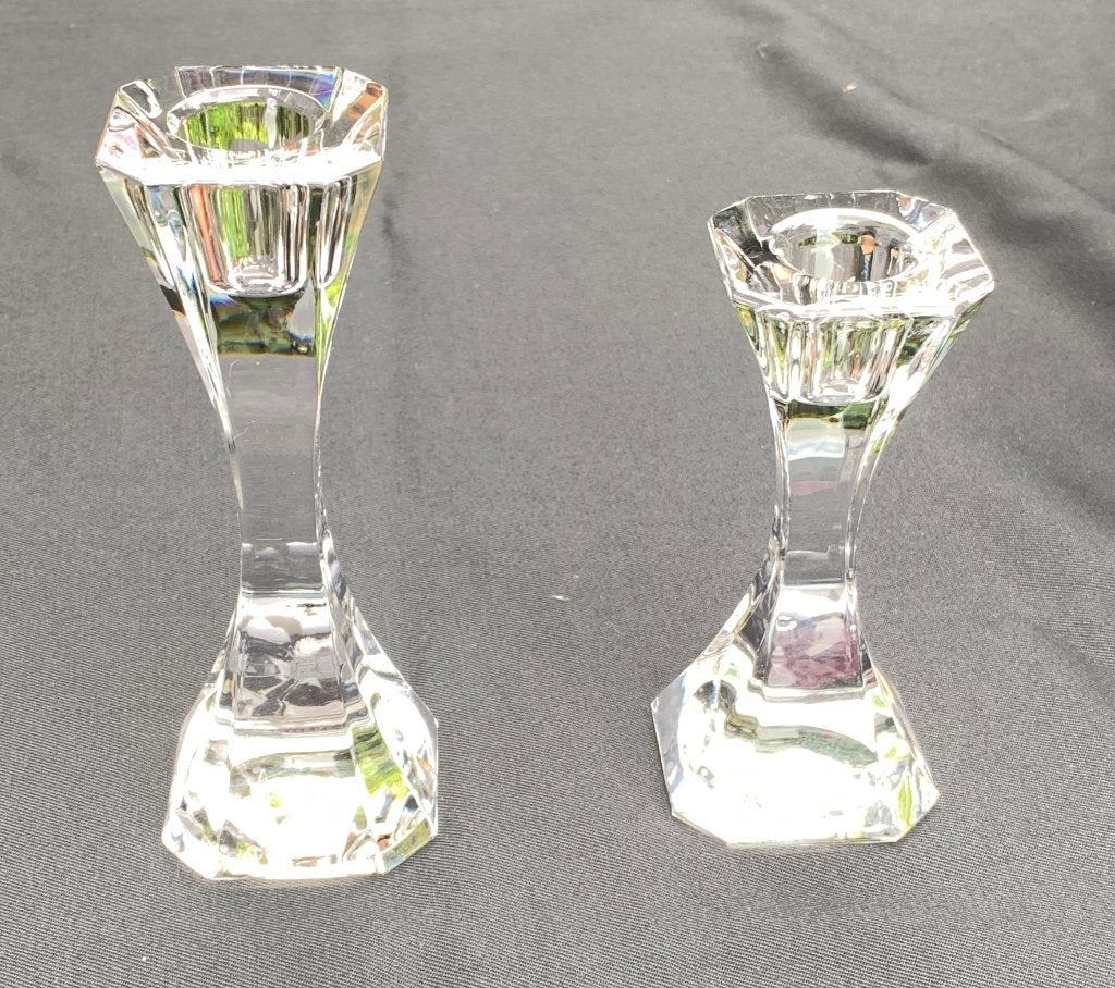 Villeroy & Boch kristallen kandelaars (Quartett-serie), Ophalen of Verzenden, Villeroy & Boch