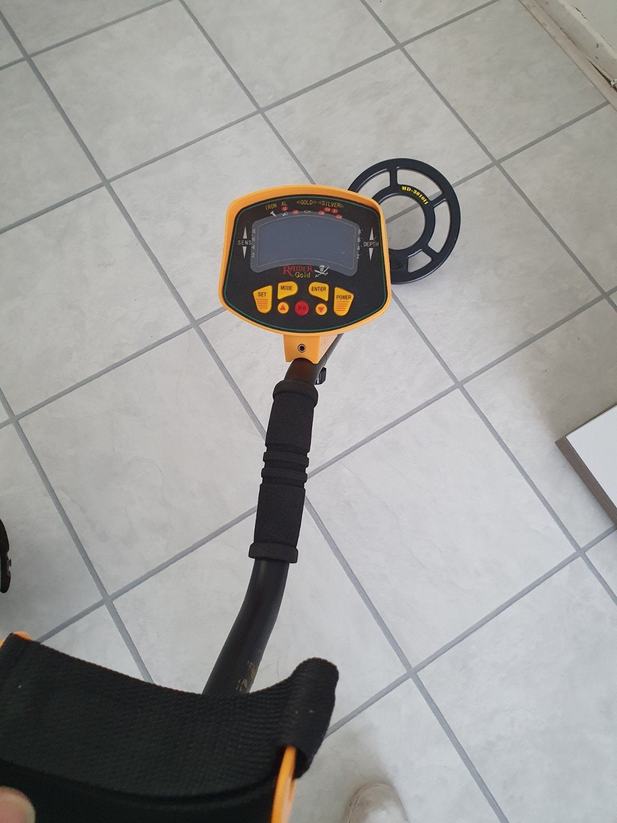 Raidergold metaaldetector, Ophalen of Verzenden, Zo goed als nieuw, Overige merken