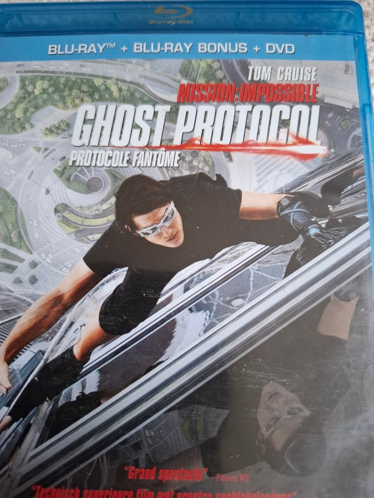 Ghost protocol bluray  2 discs, Ophalen of Verzenden, Zo goed als nieuw