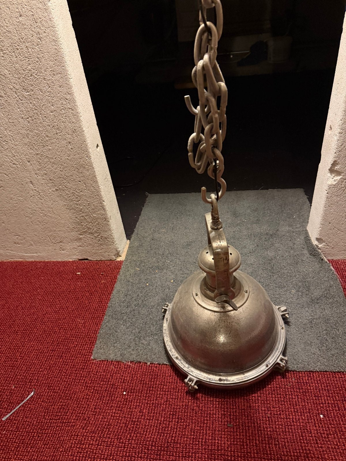 Vintage Industriële Hanglamp - Robuust en Stijlvol, Ophalen of Verzenden