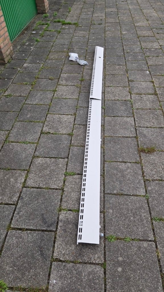 Plintradiator plintverwarming 260-298 B 12.5 H 3.5 Diep 3.5, Ophalen, Gebruikt, Minder dan 30 cm, Radiator