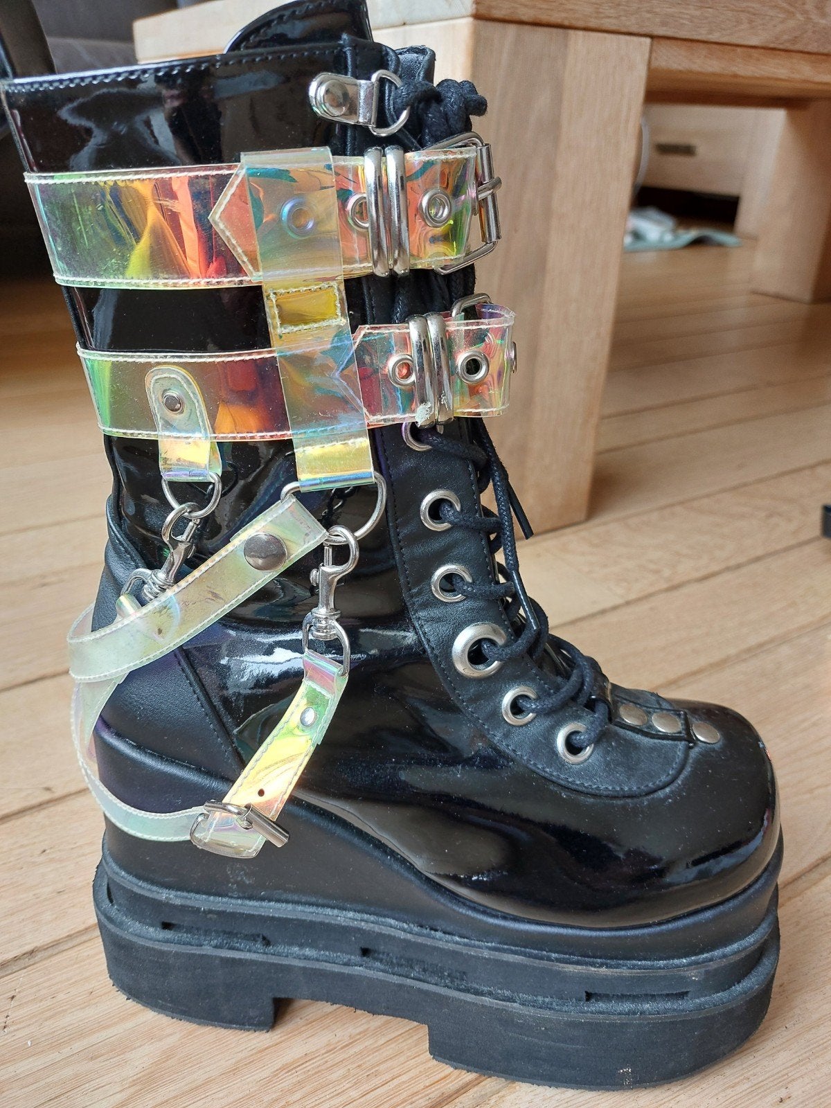 Demonia laarzen mt 38, Ophalen of Verzenden, Nieuw, Schoenen