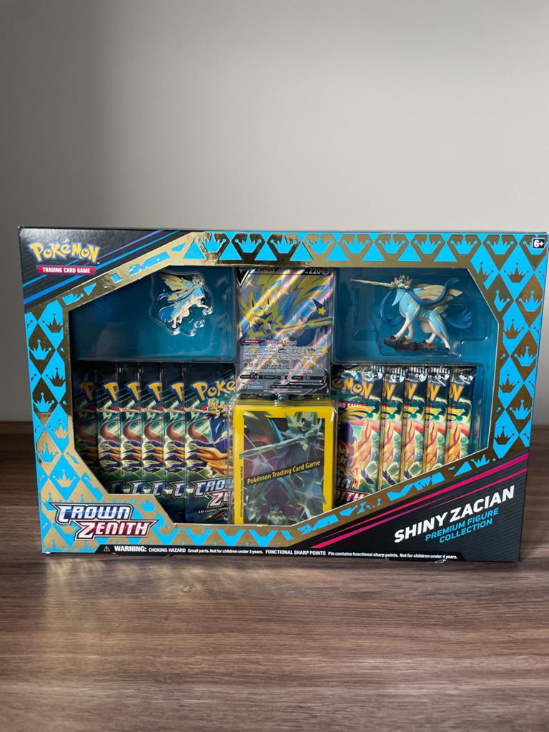 NIEUW Crown zenith Shiny Zacian premium figure collection, Ophalen of Verzenden, Nieuw, Foil