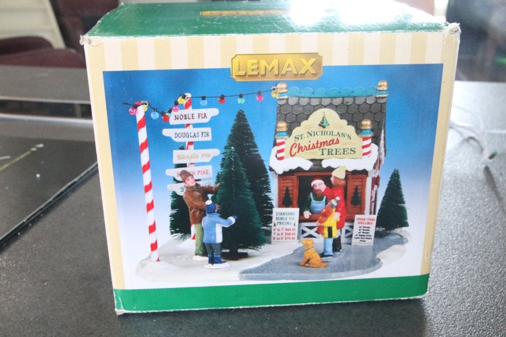 St Nicholas Christmas trees Lemax tableaccent, Diversen, Ophalen of Verzenden