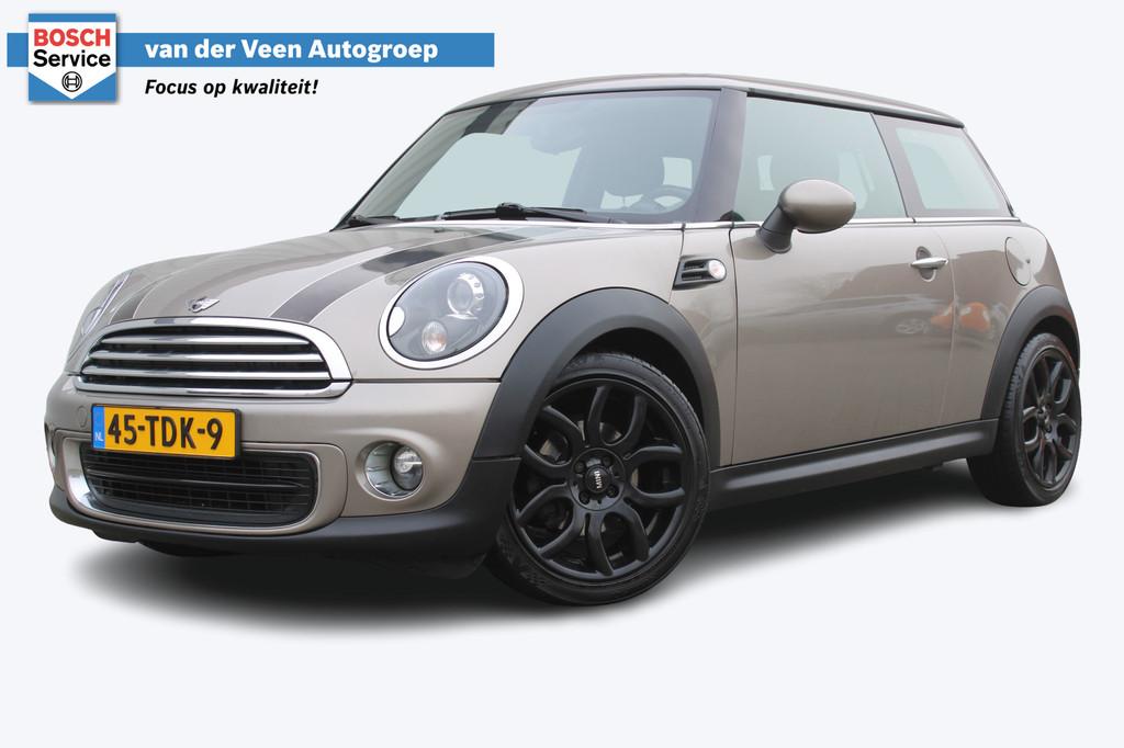MINI Mini 1.6 One Red Hot | Airco | Sport stand | Radio | El, Auto's, Euro 5, Stof, Zwart, 4 stoelen