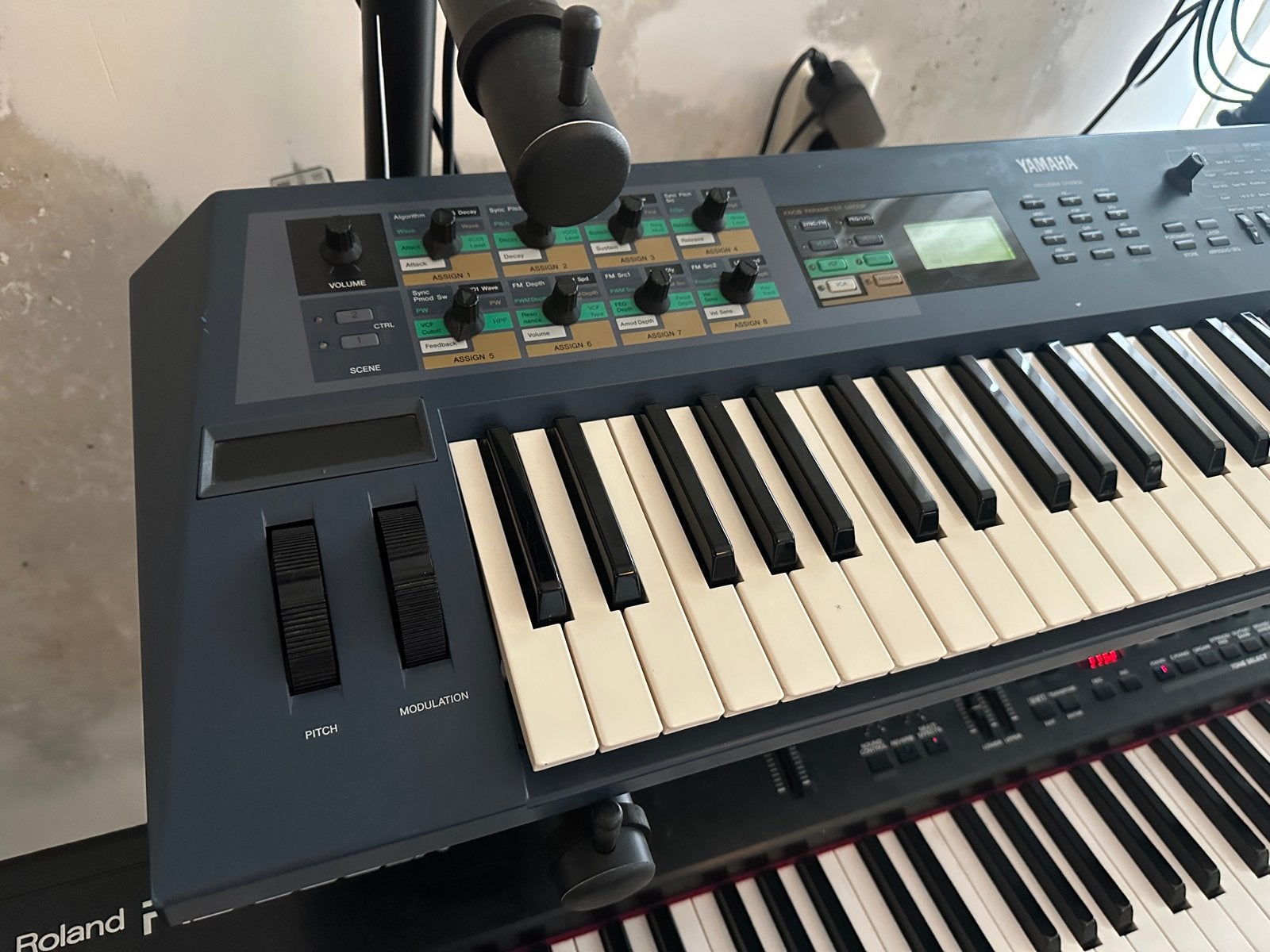 Yamaha AN1X Synthesizer - Virtueel Analoog, 61 toetsen, Yamaha, Ophalen of Verzenden, Zo goed als nieuw