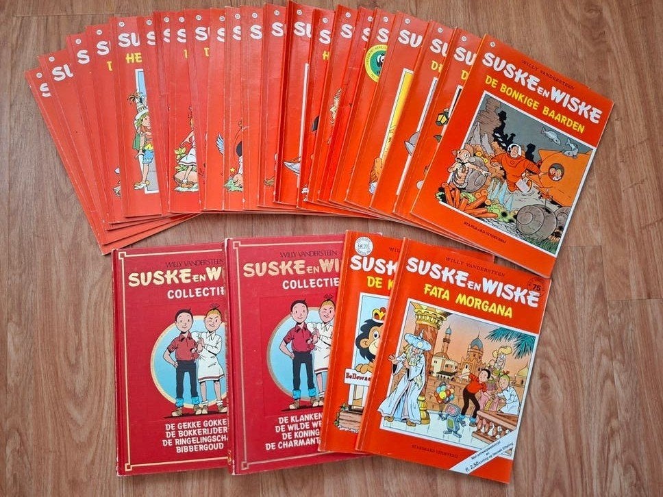 Groot pakket Suske en Wiske stripboeken, Boeken, Meerdere stripboeken, Ophalen of Verzenden, Gelezen