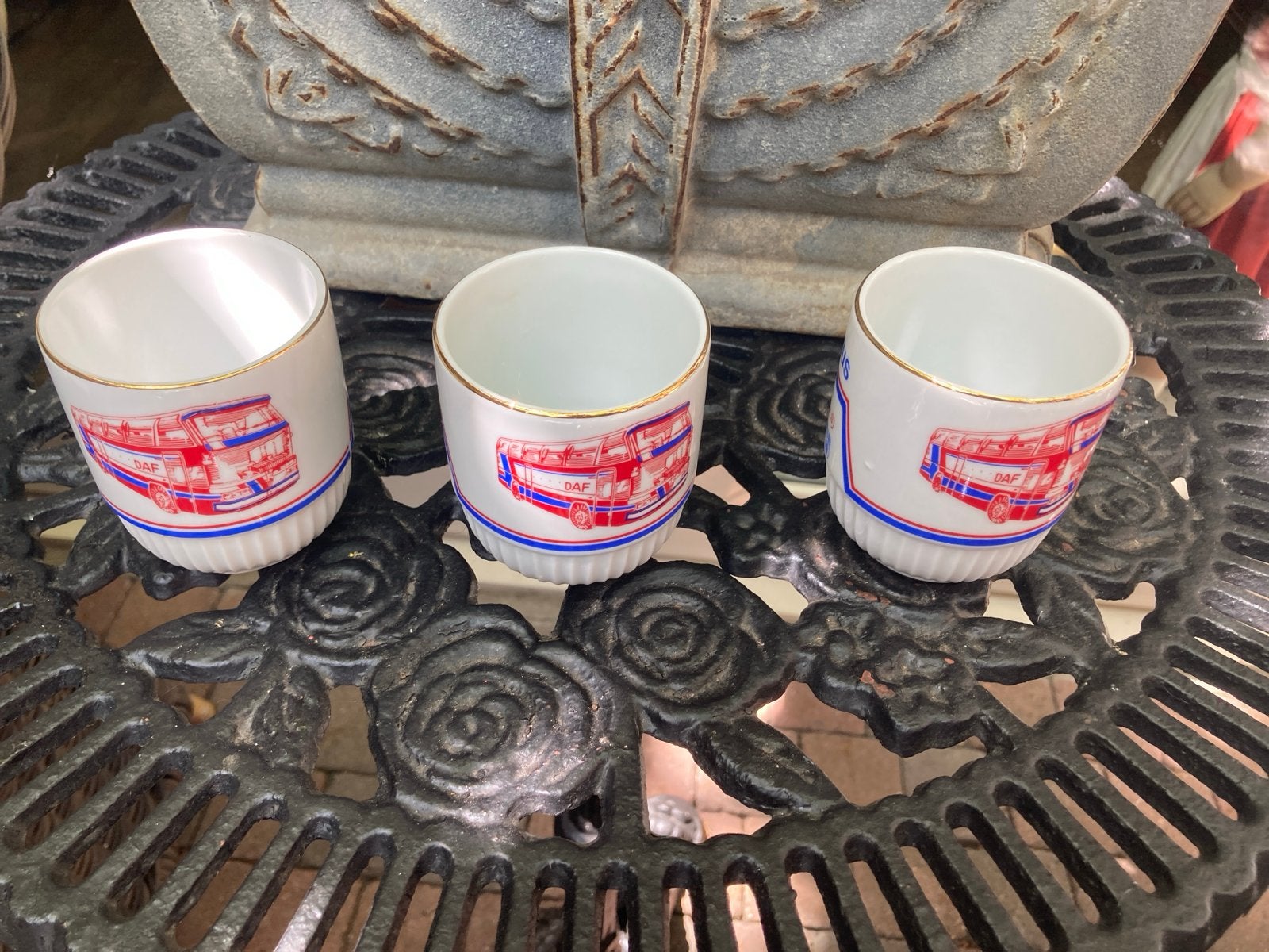 Set van 3 DAF Truck & Bus Taiwan kopjes, Ophalen of Verzenden