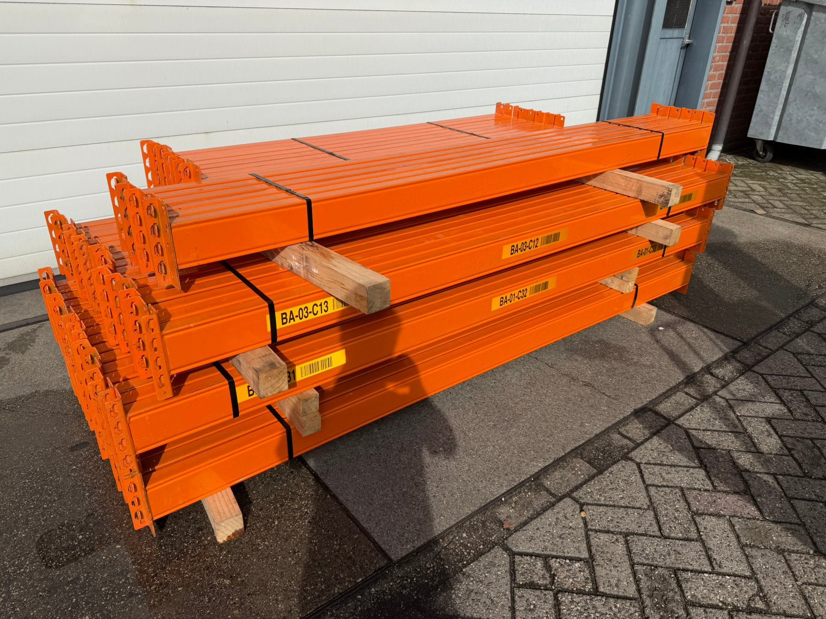 Stow palletstelling set l Netjes l 600x110 l 270cm liggers, Ophalen of Verzenden