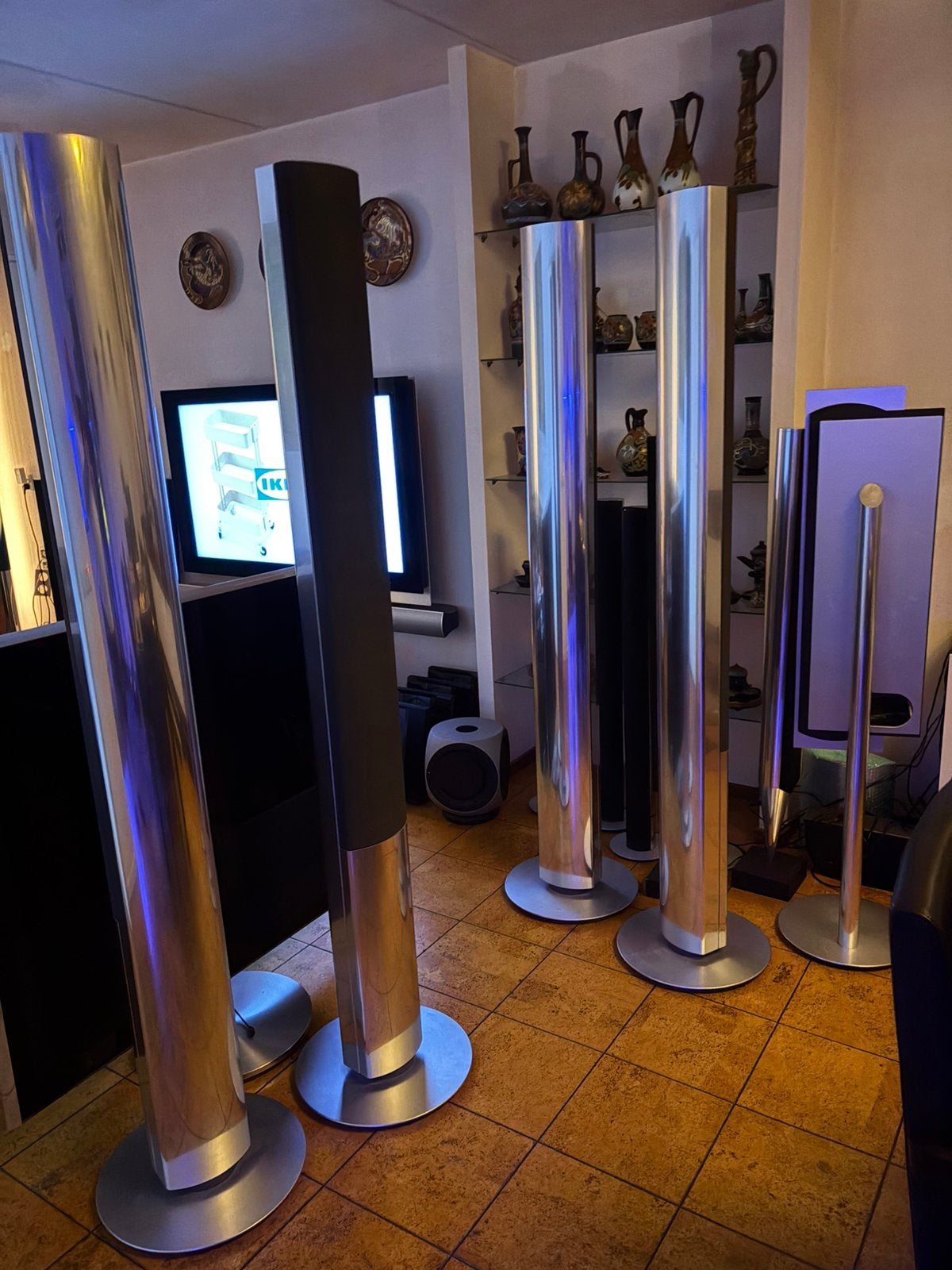 Bang & Olufsen, prachtset BeoLab 1 ZGAN!