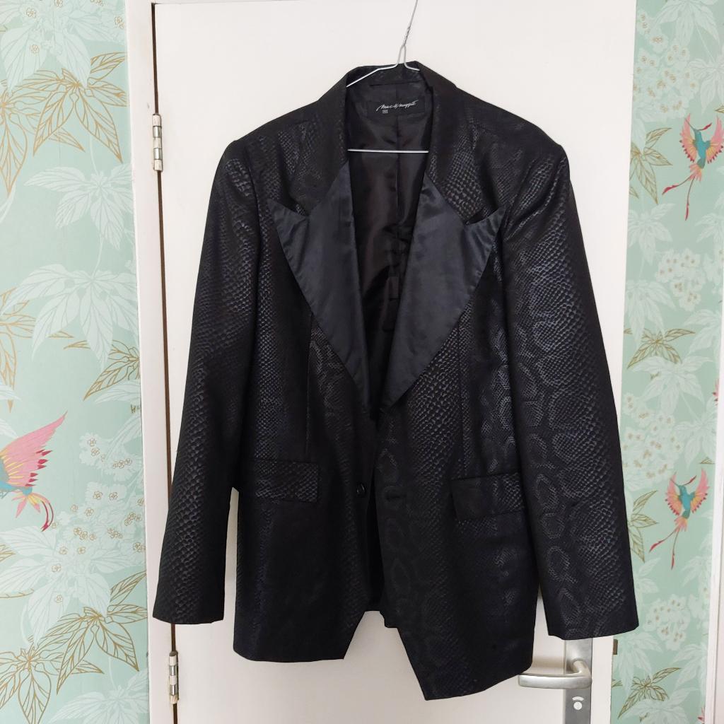 Vintage colbert van Mac & Maggie, Verzenden, Zo goed als nieuw, Maat 48/50 (M), Zwart