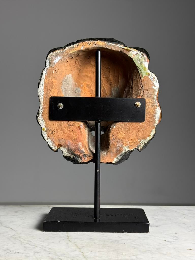 Leeuw fontein masker Terra Cotta, Ophalen