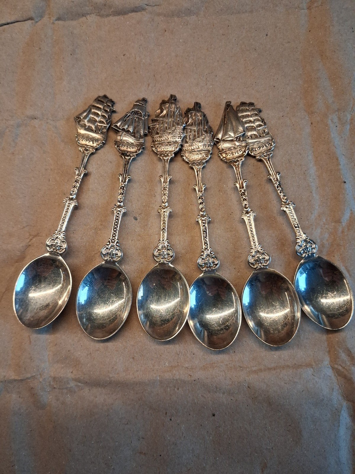 6 Thee lepeltjes, Ophalen of Verzenden