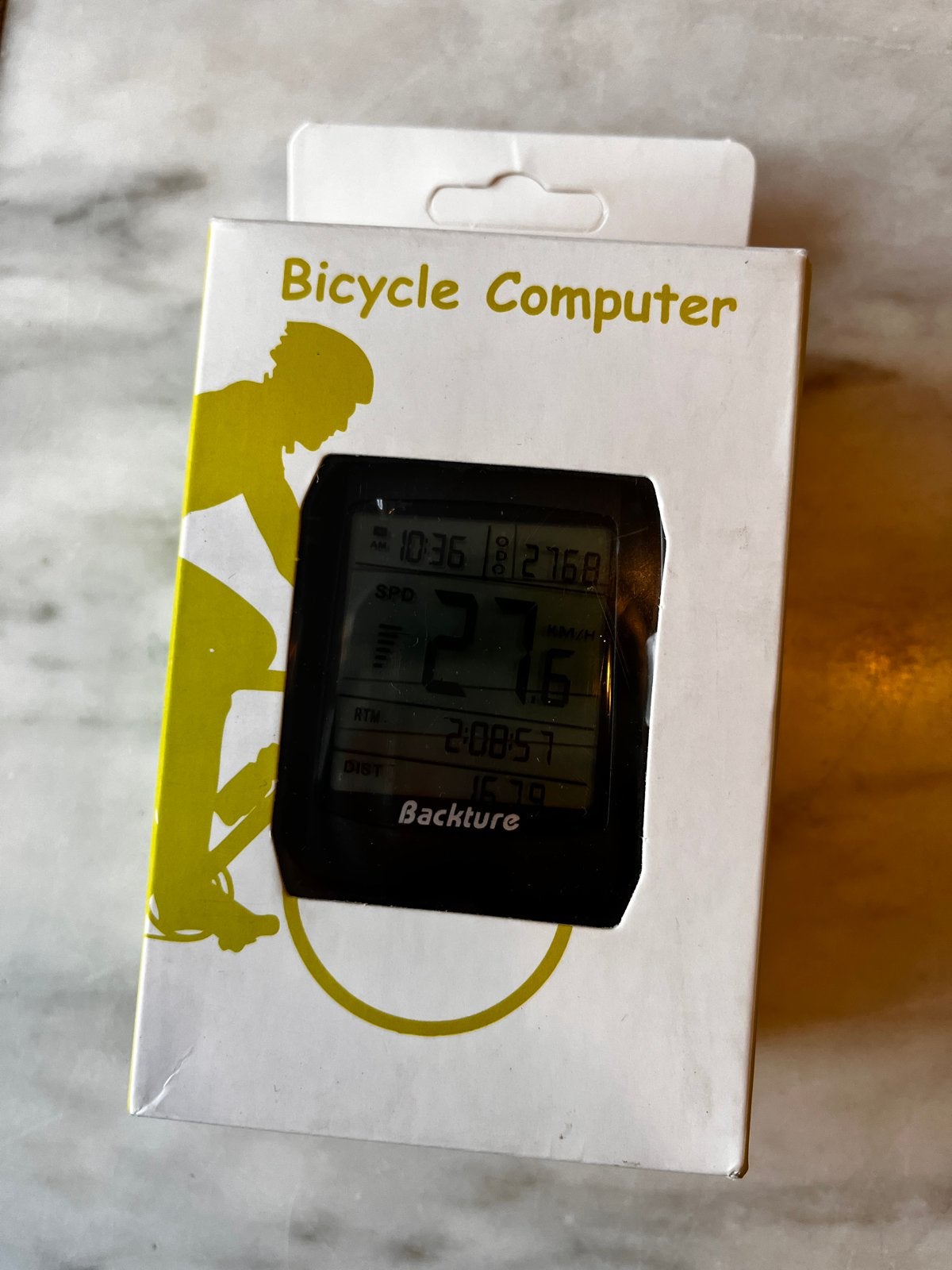 Nieuwe Backture Fietscomputer - Snelheid & Afstand, Ophalen of Verzenden, Draadloos, Nieuw