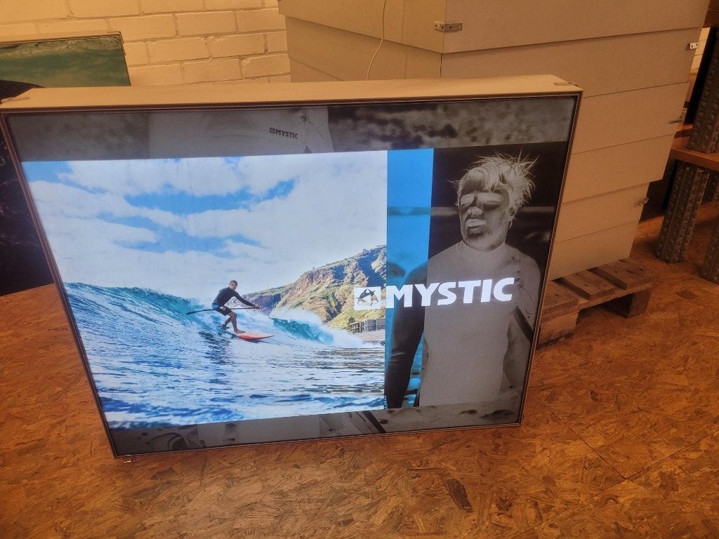 Decoratie lichtbakken voor peesdoek met led verlichting, Ophalen, Gebruikt, ??, ??