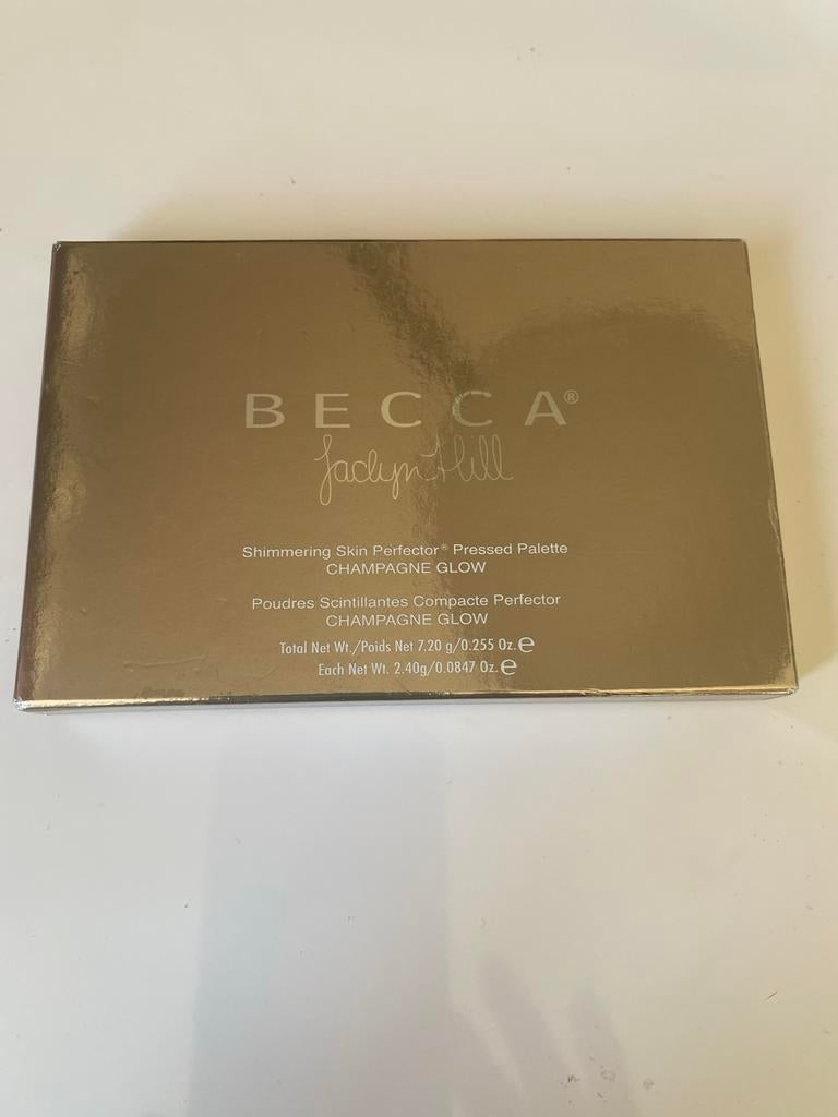 BECCA Jaclyn Hill Shimmering Skin Perfector Champagne Glow, Gehele gezicht, Ophalen of Verzenden, Zo goed als nieuw, Make-up