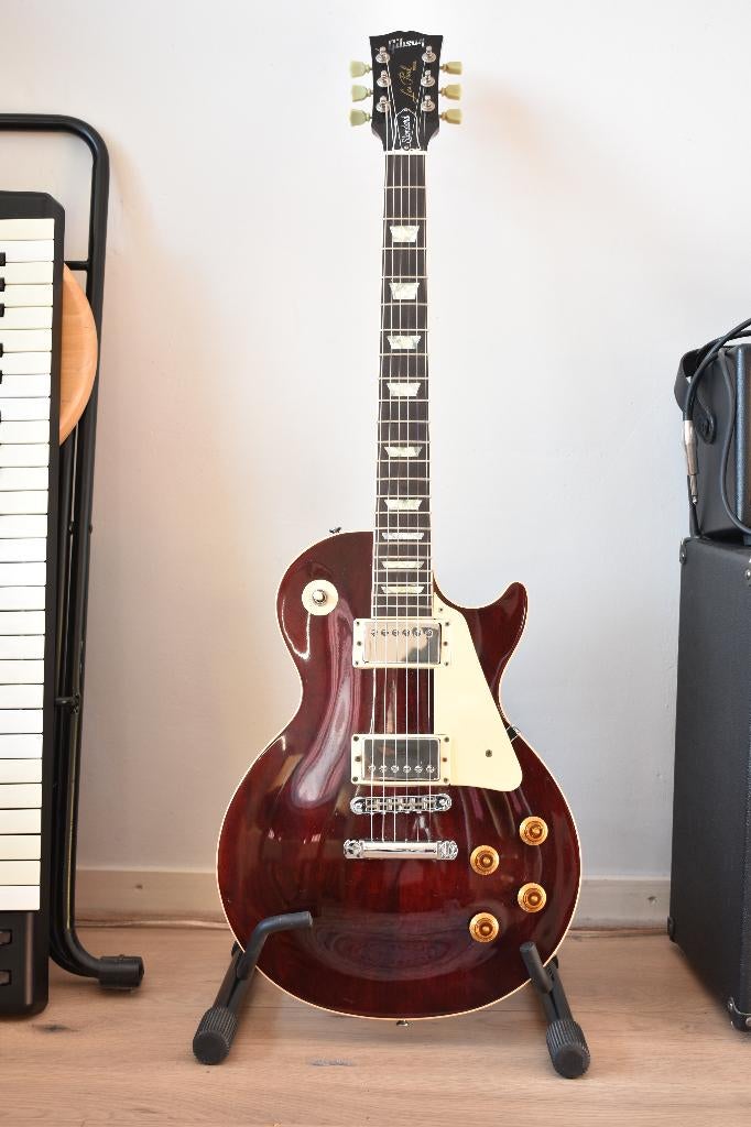 Gibson Les Paul Standard 1991 Wine red, Muziek en Instrumenten, Ophalen, Zo goed als nieuw, Solid body, Gibson