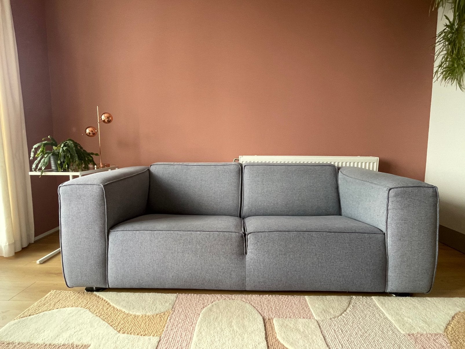 Hulshoff Design 2,5-zits bank, Ophalen, Gebruikt, 75 tot 100 cm, Rechte bank