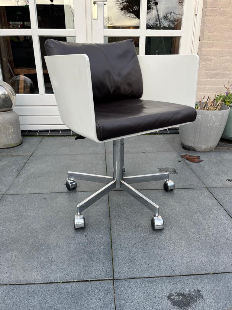 Postmodern Piero Lissoni, Huis en Inrichting, Stoelen, Ophalen, Gebruikt, Italiaans vintage, Leer