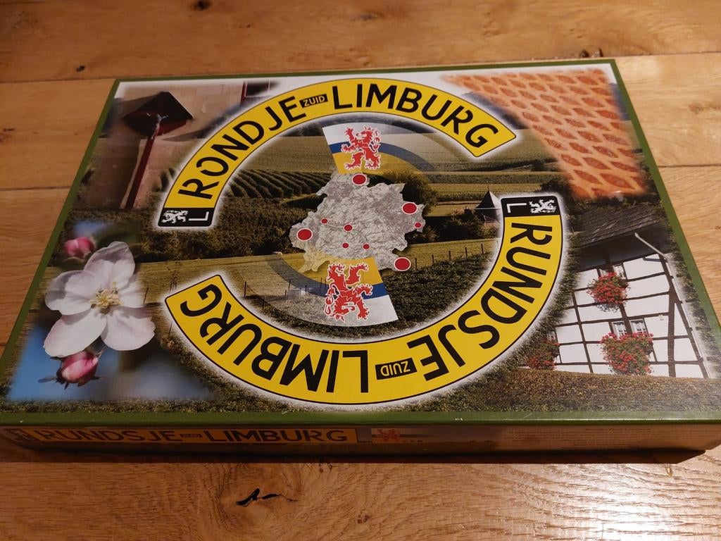Bordspel Rondje Zuid-Limburg, Hobby en Vrije tijd, Gezelschapsspellen | Bordspellen, Ophalen of Verzenden, Zo goed als nieuw