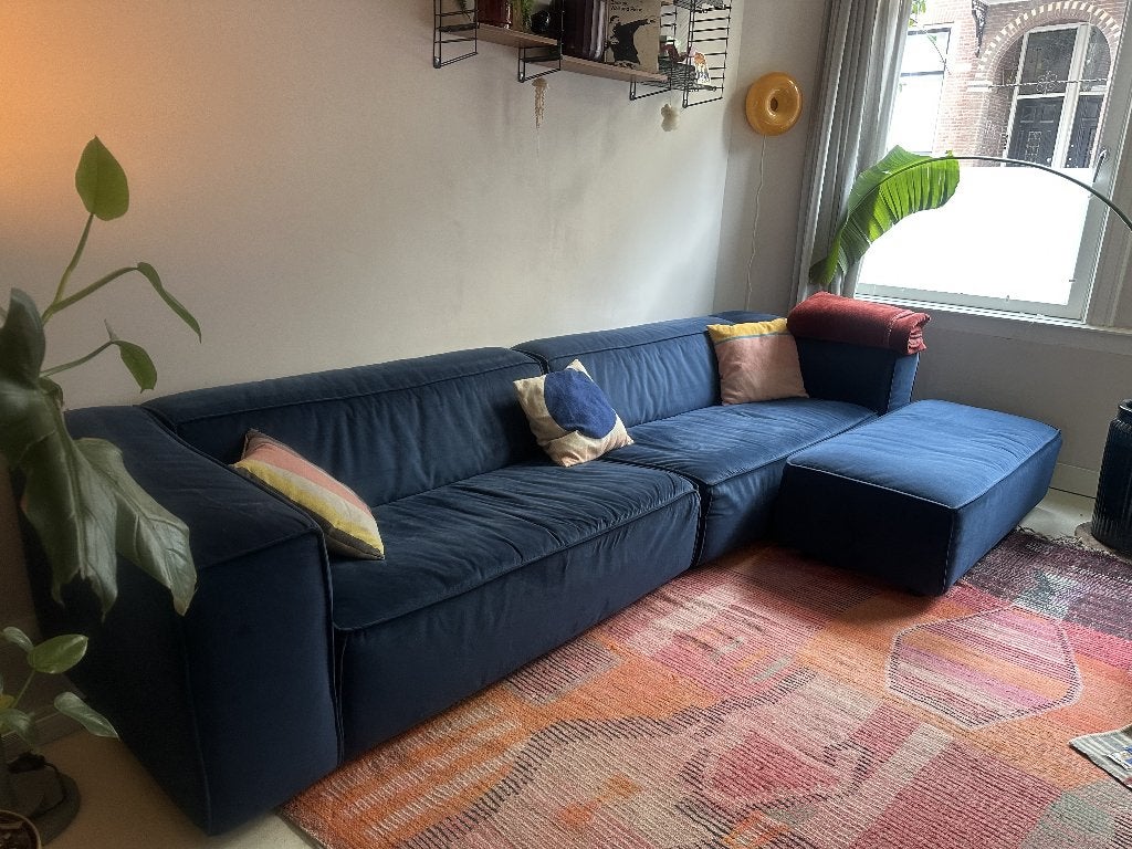 fest bank, Ophalen, Gebruikt, 100 tot 125 cm, Hoekbank