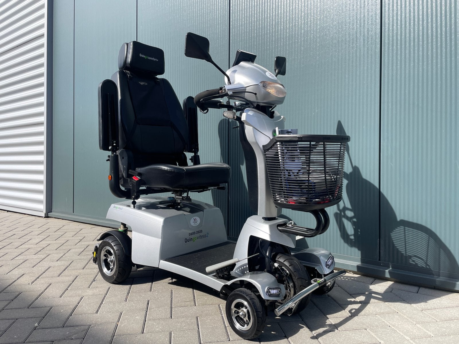 Nette scootmobiel Quingo Vitess 2 met camera, Quingo, Quingo, Quingo, Ophalen of Verzenden