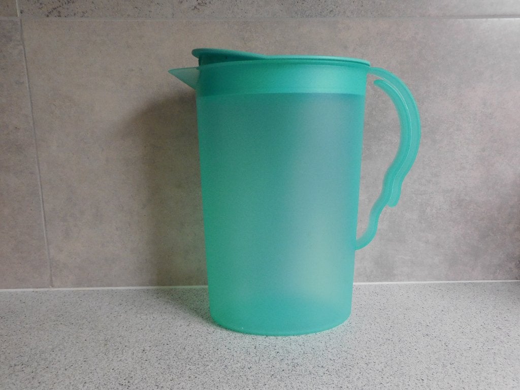 Tupperware Trendy Schenkkan 2 Ltr. Turquoise, Ophalen of Verzenden, Zo goed als nieuw, Groen, Overige typen