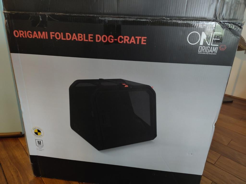 ONE Origami autobench voor de hond, Dieren en Toebehoren, Hondenbenches, Ophalen, Nieuw