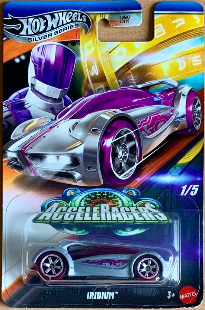Iridium - Hot Wheels Silver Series [AcceleRacers 1/5] New, Ophalen of Verzenden, Nieuw, Auto
