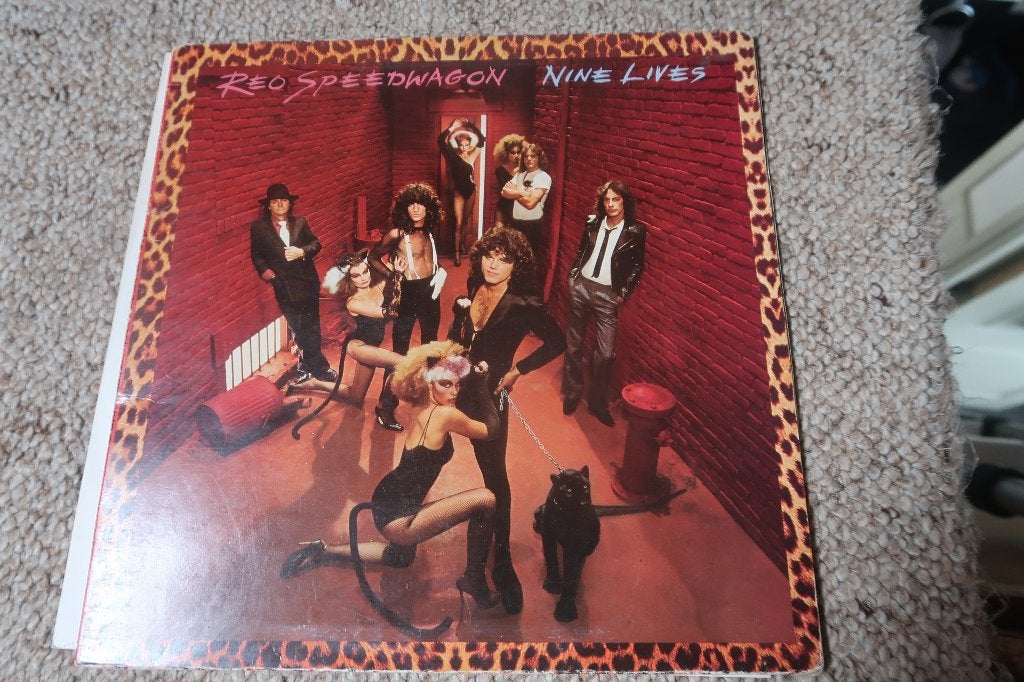 REO Speedwgon - Nine Lives, Cd's en Dvd's, Vinyl | Rock, Ophalen, Gebruikt, 12 inch, Poprock