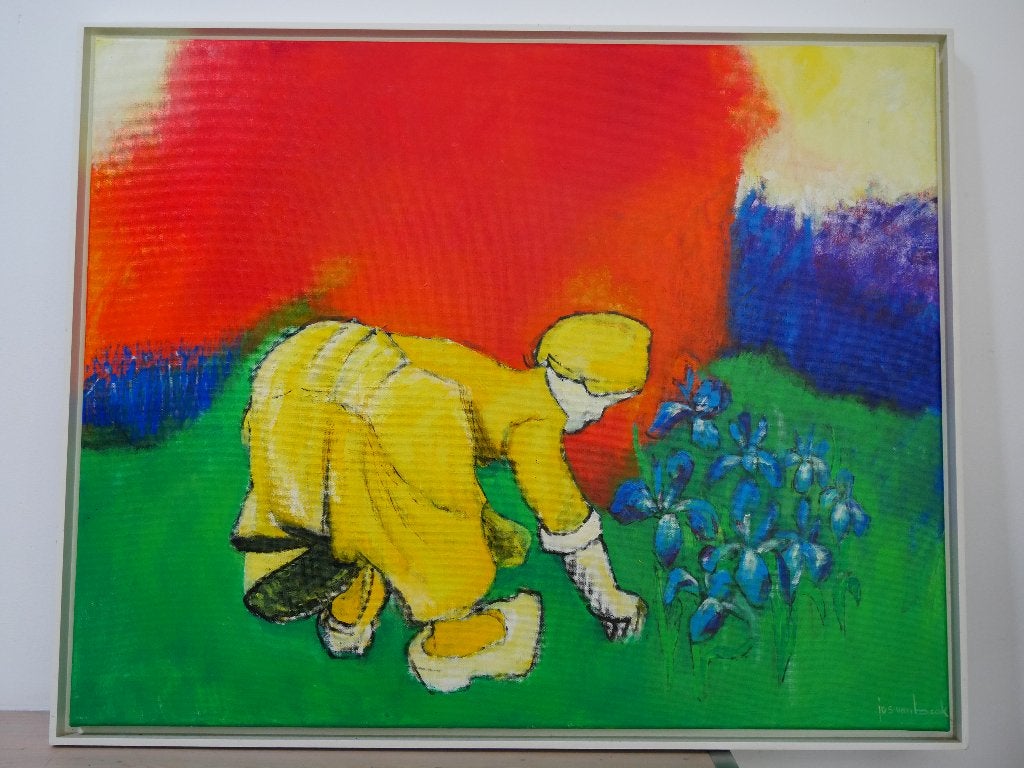 schilderij van Jos van Beek, Ophalen