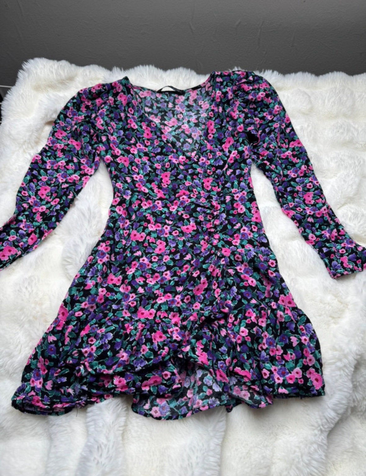 Zara jurk, Kleding | Dames, Jurken, Ophalen of Verzenden, Zo goed als nieuw, Roze, Maat 36 (S)