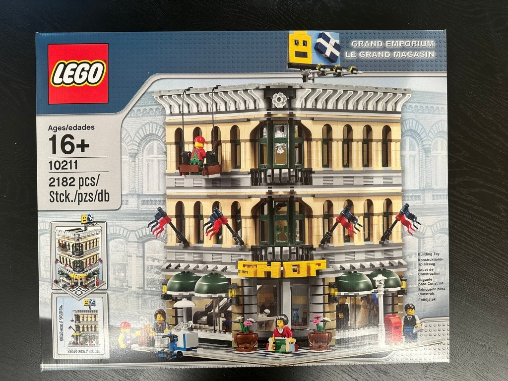 LEGO 10211 Grand Emporium - Nieuw/MISB - Modulars, Overige thema's, Nieuw, Ophalen of Verzenden, Complete set