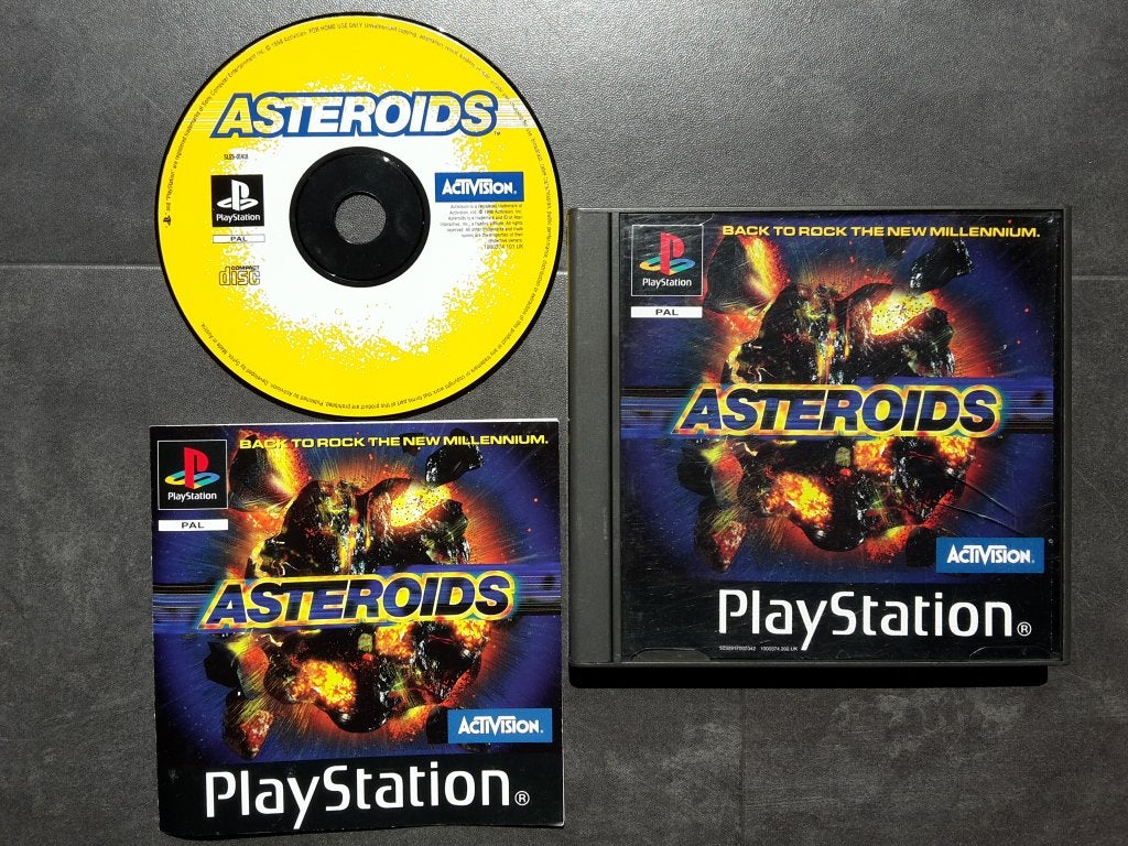 PS1 - Asteroids - PlayStation 1, Avontuur en Actie, 1 speler, Ophalen of Verzenden, Zo goed als nieuw