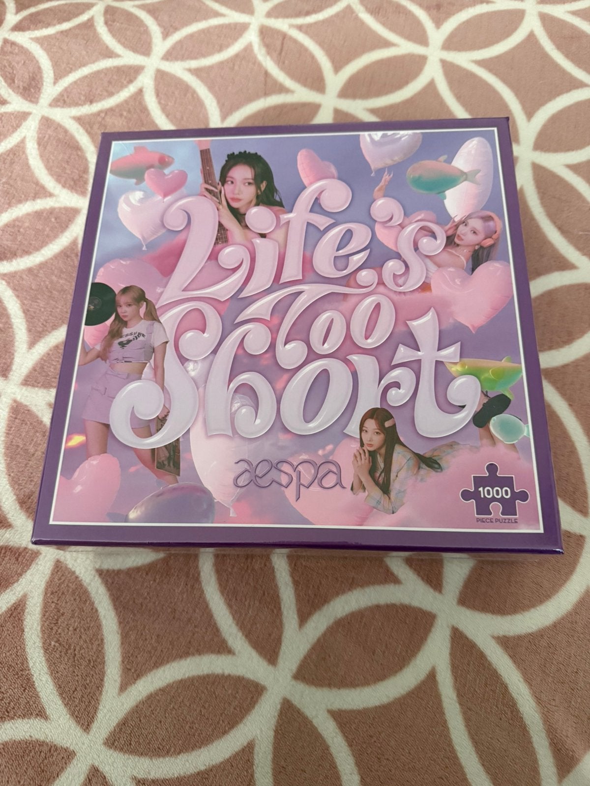 SEALED Aespa Life's Too Short puzzel, Ophalen of Verzenden, 500 t/m 1500 stukjes, Nieuw