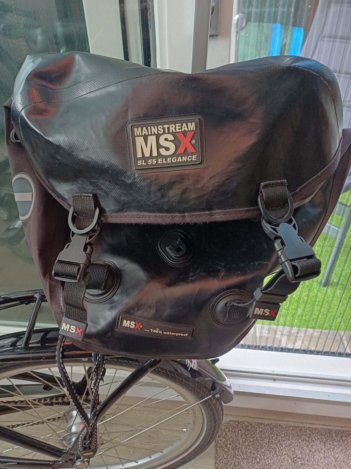 waterdichte fietstas. mainstream msx sl55 elegance, Ophalen of Verzenden, Gebruikt