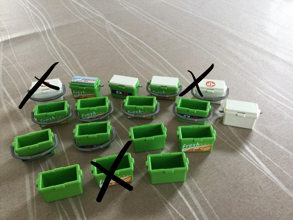 Playmobil koelboxen., Ophalen of Verzenden, Zo goed als nieuw