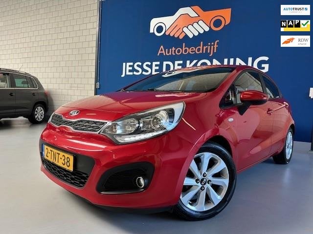 Kia Rio 1.2 CVVT Business Line.Airco.Sportvelgen.NAP met 159, Auto's, Kia, 4 cilinders, Origineel Nederlands, Bedrijf, Handgeschakeld