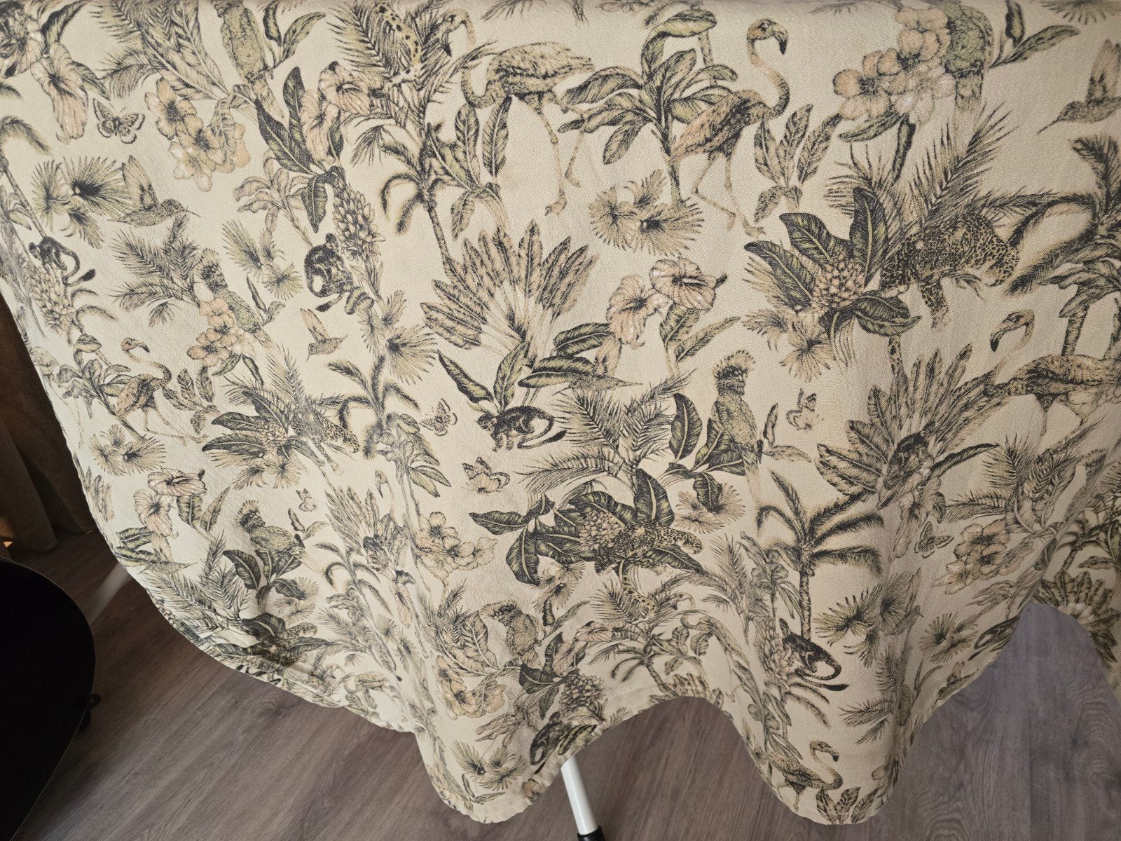 *NIEUW* TAFELKLEED VINTAGE JUNGLE - INFO ZIE ADVERTENTIE, Huis en Inrichting, Nieuw, Ophalen of Verzenden, Katoen, Rechthoek