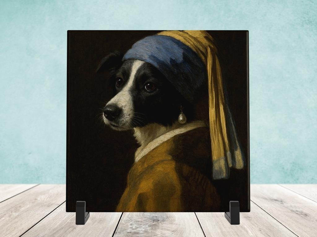 Het Meisje met de Parel - Border Collie, Verzenden, Nieuw