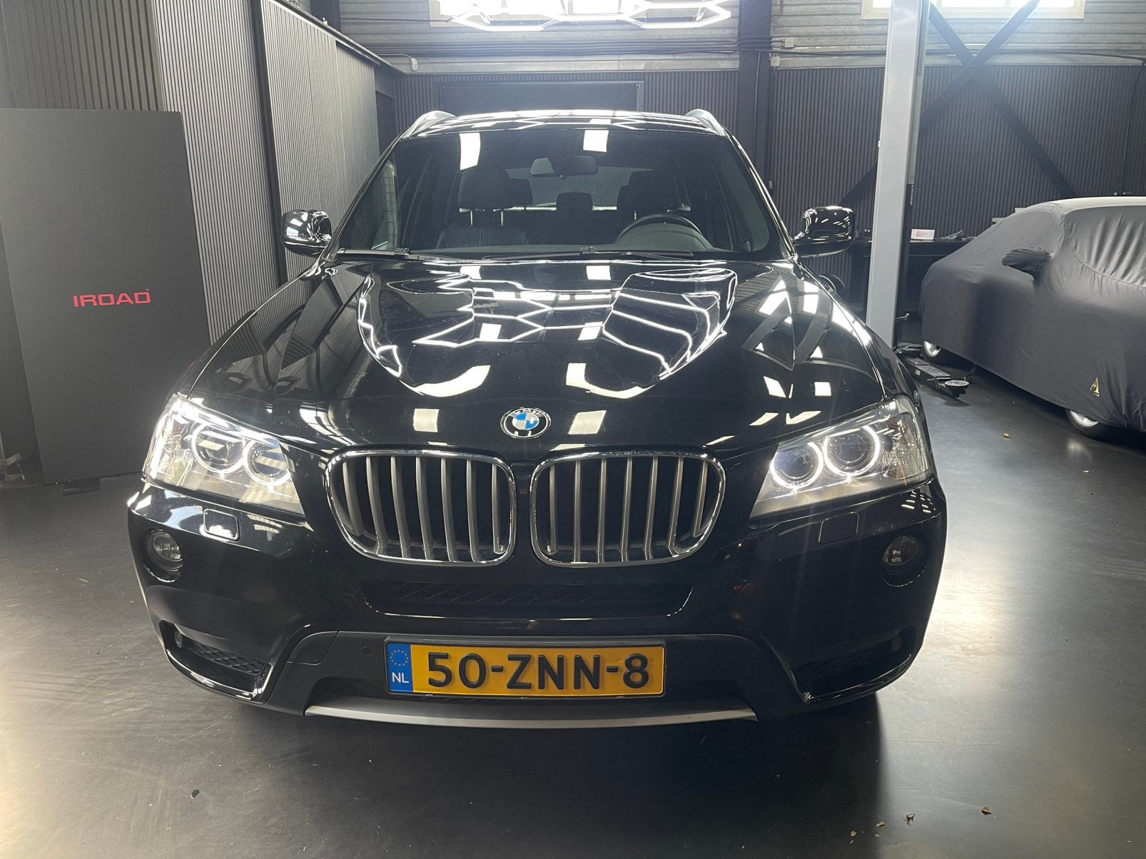BMW X3 20I Xdrive Aut8 2013 Zwart, Auto's, Zwart, 4 cilinders, 2000 kg, Zwart
