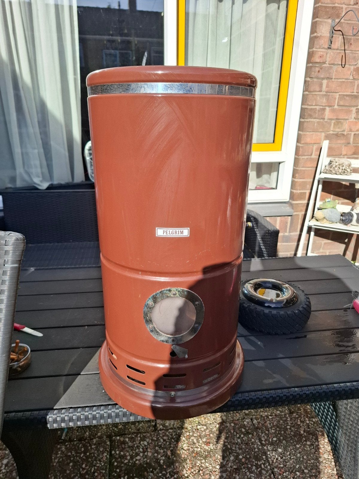 Pelgrim Gaskacheltje., Ophalen, Zo goed als nieuw, Gas, Gaskachel