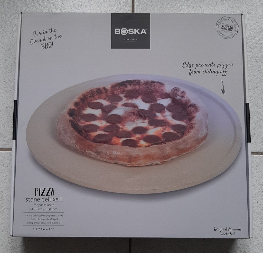 NIEUW Pizzasteen maat L Deluxe Boska NIEUW, Overige typen, Ophalen, Nieuw, Steen/keramiek