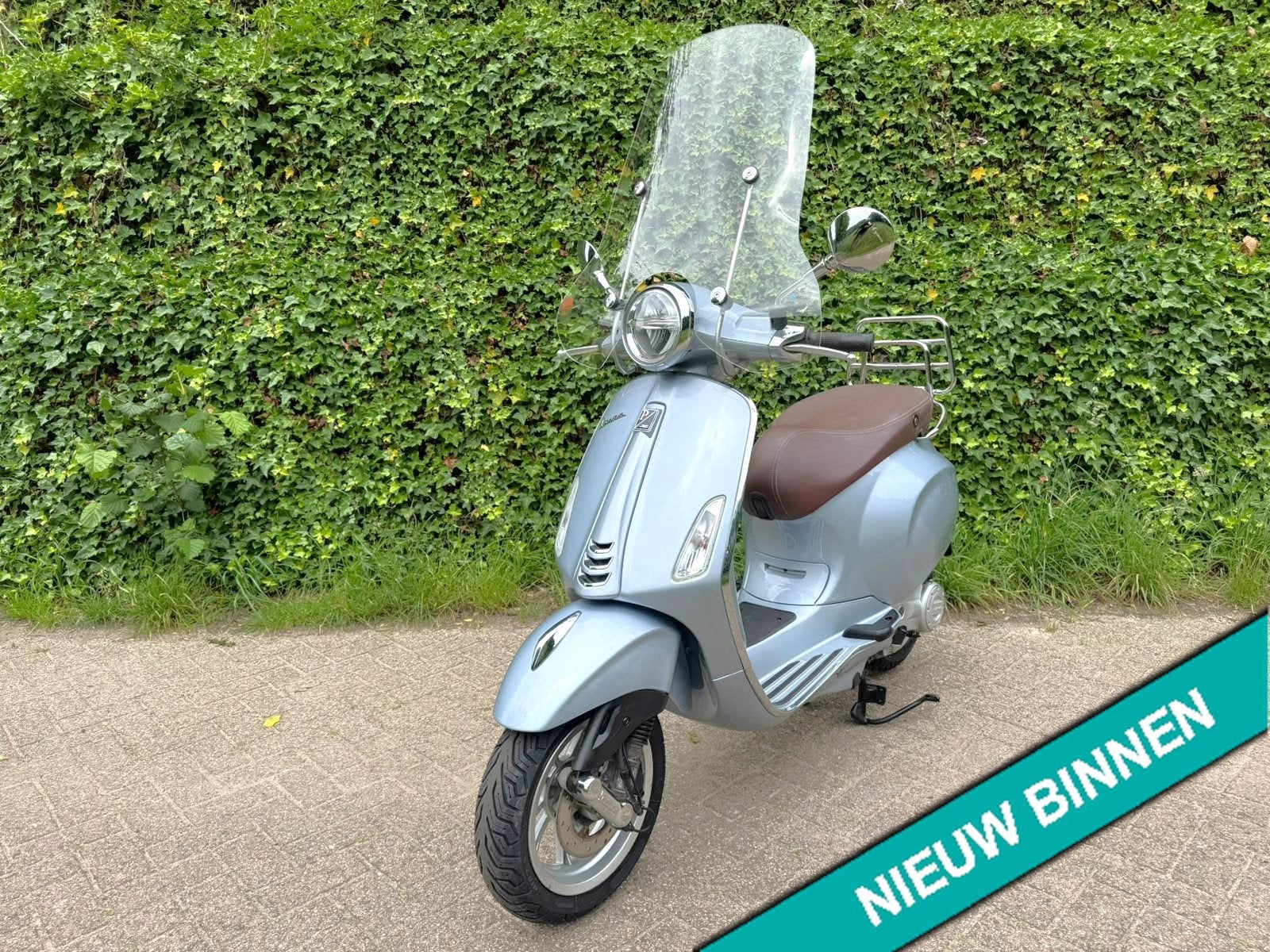 Vespa Primavera Grigio Delicato EURO5 Scooter BETAAL met in3, Overige modellen, V
v  v, NL, 50 cc, Gebruikt
