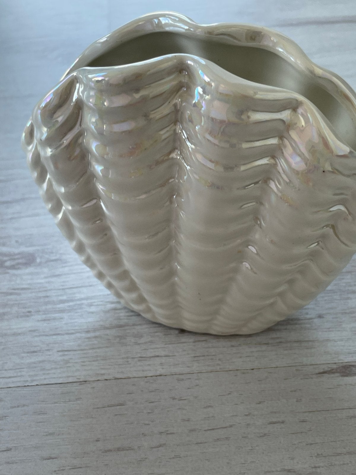 Parelmoer schelp schaaltje/potje, Ophalen, Zo goed als nieuw, Wit, Overige stijlen